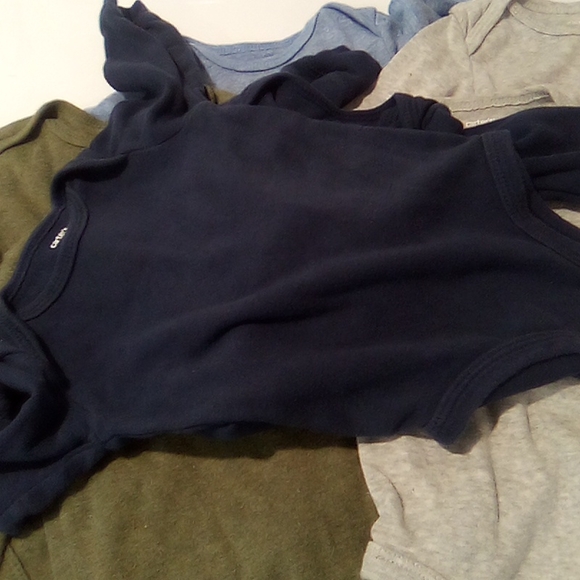 Carter's Onesie Long Sleeve Bodysuit Assortment - Picture 6 of 8